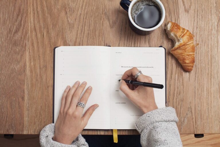 poranna rutyna, morning pages, planowanie dnia