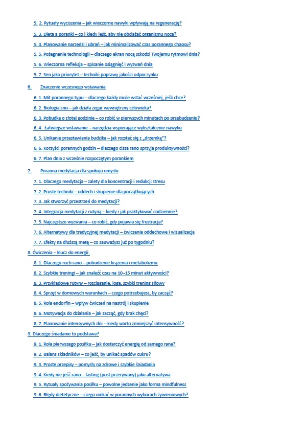 Zaplanuj poranki i zmień swoje życie - obrazek 3