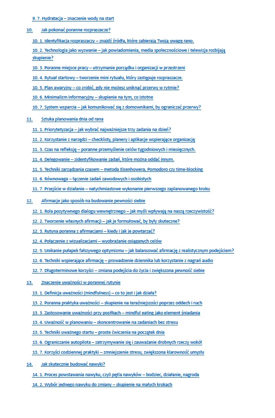 Zaplanuj poranki i zmień swoje życie - obrazek 4