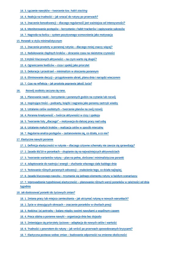 Zaplanuj poranki i zmień swoje życie - obrazek 5